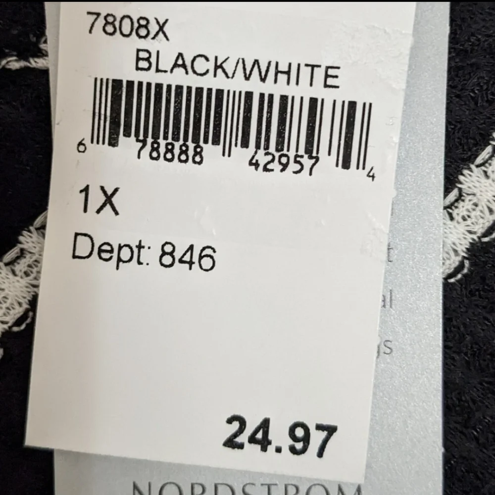 NORDSTROM FORGOTTEN GRACE TOP 1X NWT - Picture 5 of 5